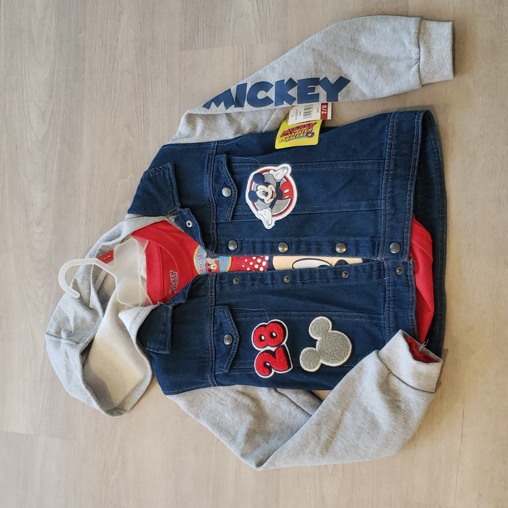 Micky Mouse 2 Piece Top Boys Size 7/8